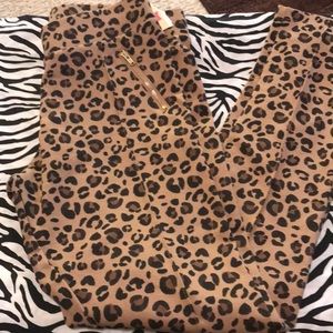 Leopard girls leggings